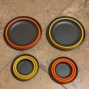 Sea to summit Frontier UL Collapsible 4 Piece Dinner Set backpacking camp